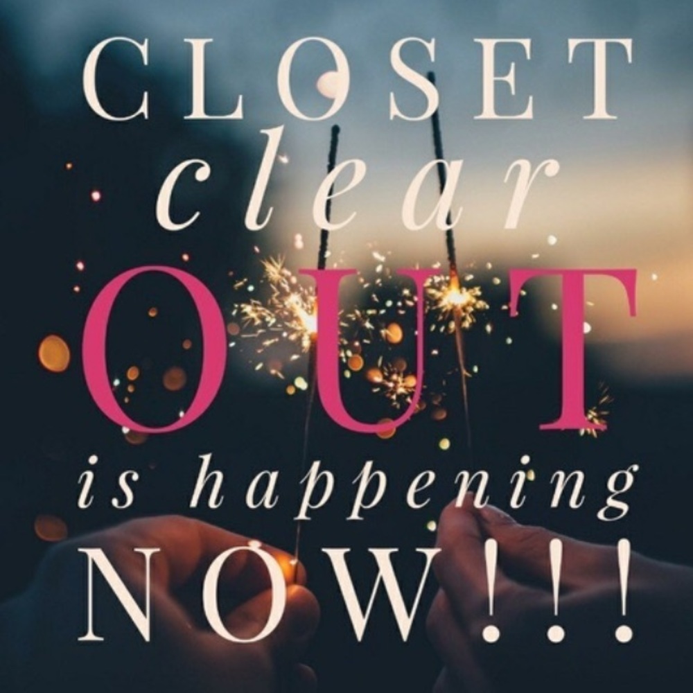 SALEEEEE - everything has gotta go!